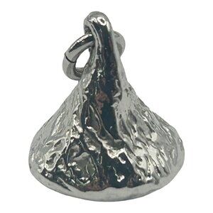 925 Sterling Silver Hershey Kiss Bracelet Charm/Necklace Pendant